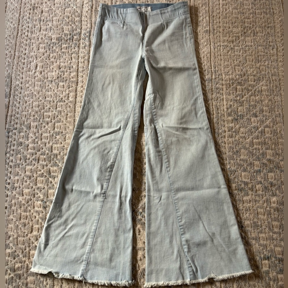 Free People Flare Bell Bottom Jeans